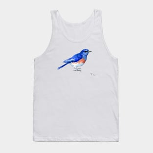 Blue bird Tank Top